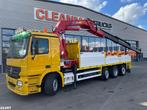Mercedes-Benz Actros 4541 8x2 HMF 25 Tonmeter laadkraan, Automaat, Euro 5, Diesel, 2 stoelen