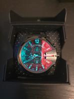 DIESEL MEGA CHIEF Analoog Horloge - Zwart, Sieraden, Tassen en Uiterlijk, Horloges | Heren, Ophalen of Verzenden