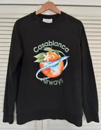 Casablanca Tennisclub sweater trui mt S, Kleding | Heren, Ophalen of Verzenden, Zo goed als nieuw, Maat 48/50 (M), Zwart