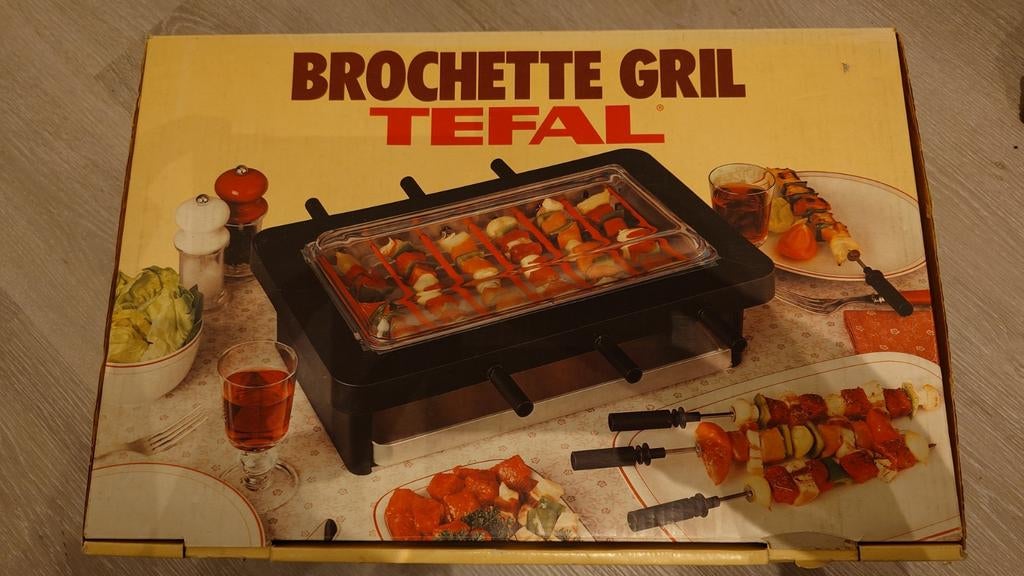 Tefal Spies Gourmet Grill - Nieuwstaat!, Witgoed en Apparatuur, Fonduesets, Nieuw, Fondueset, Elektrisch, Ophalen of Verzenden