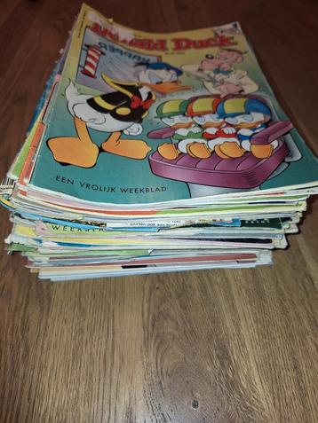 59 Donald Duck stripboeken uit diverse jaargangen beschikbaar voor biedingen