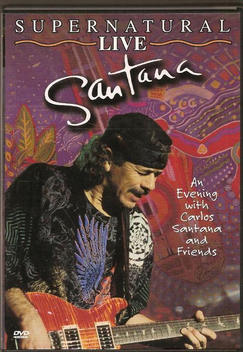 Santana - Supernatural live, Cd's en Dvd's, Dvd's | Muziek en Concerten, Nieuw in verpakking, Muziek en Concerten, Alle leeftijden