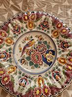 Delfts Polychroom Wandschaal Groot, Antiek en Kunst, Ophalen