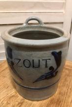 Keulse zout pot, aardewek. Brocante € 10, Antiek en Kunst, Ophalen