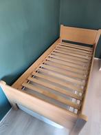 Seniorenbed, licht eiken, Huis en Inrichting, Ophalen, Gebruikt, 90 cm, Eenpersoons