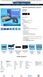 Alpine CTA-1505R Headunit / Autoradio, Auto diversen, Autoradio's, Gebruikt, ., ALPINE, Ophalen of Verzenden