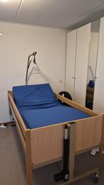 hoog-laagbed, thuiszorgbed, met papegaai, Ophalen, Verstelbaar, 90 cm, Eenpersoons