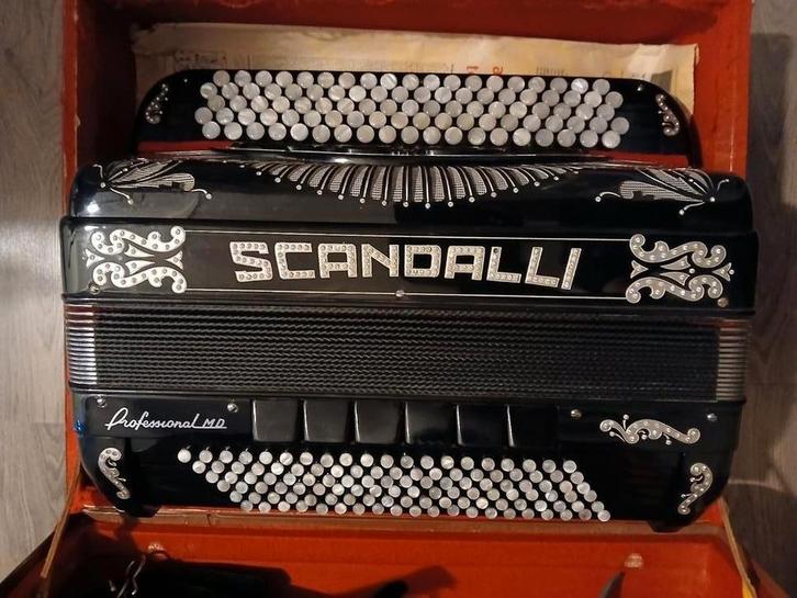 Scandalli Professional MD Knopaccordeon - Nieuwstaat!, Muziek en Instrumenten, Accordeons, Zo goed als nieuw, Knopaccordeon, Overige formaten