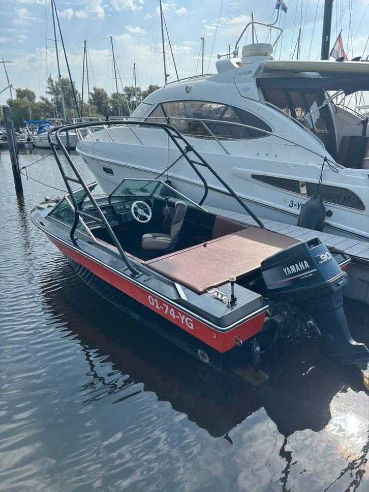 Searay SRV 180 (Yamaha 90PK 2 takt), Watersport en Boten, Wakeboarden, Gebruikt, Overige typen, Ophalen