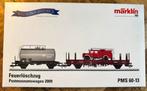 Marklin PMS 60-13 brandweer set (46093), Hobby en Vrije tijd, Modeltreinen | H0, Wisselstroom, Wagon, Ophalen of Verzenden, Zo goed als nieuw