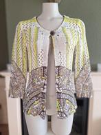 Etoile du Monde lime wit groen vest 2 M gratis verz in NL, Kleding | Dames, Truien en Vesten, Maat 38/40 (M), Verzenden, Etoile du Monde