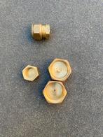 Messing Eindkappen & Knelkoppeling, Ophalen of Verzenden, Nieuw, Overige typen