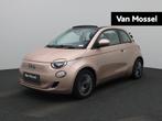 Fiat 500 C Icon 42 kWh CABRIO | NAVIGATIE | CLIMATE CONTROL, Auto's, 12 maanden, Stof, Gebruikt, 118 pk