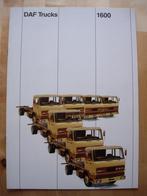 DAF 1600 Brochure ca 1982, Ophalen, Zo goed als nieuw, Overige merken, DAF
