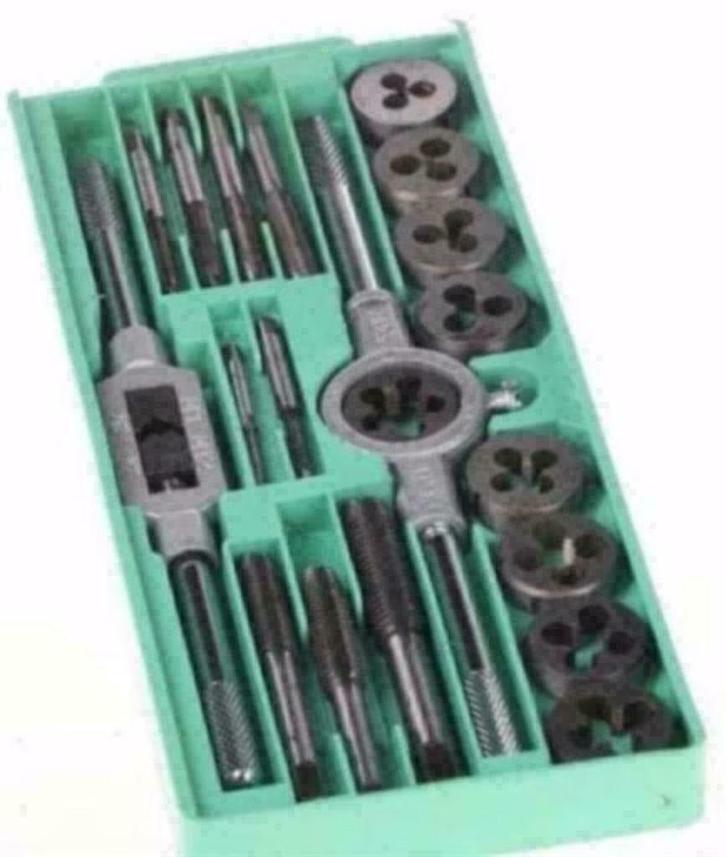 Tapset 20 delig Carbon staal Metrische maten 56654, Auto diversen, Autogereedschap, Nieuw, Ophalen of Verzenden