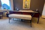 Decoratief metalen bedbankje / Hocker / € 50, Ophalen, Gebruikt, Bruin, 190 cm of minder