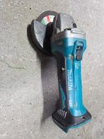 Makita 18V Accu Slijptol - Body Only, Ophalen of Verzenden, Gebruikt, Minder dan 700 watt, Haakse handslijpmachine