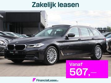 BMW 5 Serie Touring 530e High Executive I Pano I Trekhaak I  beschikbaar voor biedingen