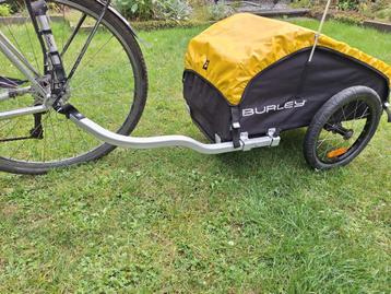 fietskar bagagekar  Burley Nomad geel/zwart beschikbaar voor biedingen