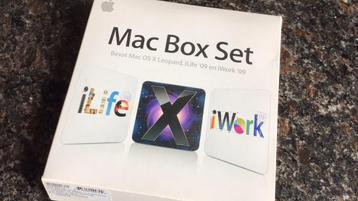 Mac Box set, met os leopard, iWork en iLife beschikbaar voor biedingen