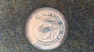 Kookaburra 1991 1oz Zilveren Munt beschikbaar voor biedingen