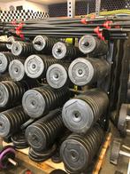 20 x les mills bodypump sets incl rek, Sport en Fitness, Fitnessmaterialen, Gebruikt, 20 x bodypump set, Ophalen of Verzenden