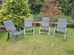 4 x lichtgewicht stoelen opklapbaar, Ophalen, Gebruikt, Aluminium