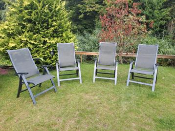 4 x lichtgewicht stoelen opklapbaar beschikbaar voor biedingen