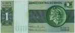 21-1036 Brazilie 1 cruzeiro ND, Verzenden, Zuid-Amerika, Los biljet