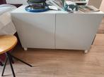 Ikea besta(?) met witte fronten en licht grijze 2 stuks, Ophalen, 100 tot 150 cm, Zo goed als nieuw, Ikea