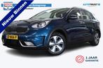 Kia Niro 1.6 GDi Hybrid DynamicLine | Incl. 12 maanden garan, 12 maanden, Blauw, Leder en Stof, Origineel Nederlands