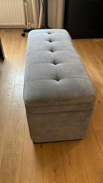 Prachtige ruime poef/bankje/opbergruimte, Ophalen of Verzenden, Zo goed als nieuw, Rechthoekig, 125 cm of meer