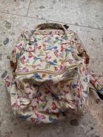 Leuke rugtas met vogelprint, Overige merken, Gebruikt, 25 tot 40 cm, Ophalen of Verzenden