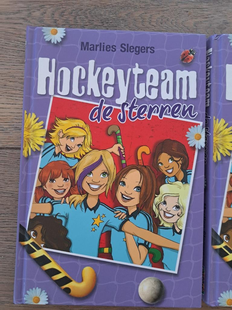 Boek Hockeyteam de sterren van Marlies Slegers, Boeken, Ophalen of Verzenden, Zo goed als nieuw, Marlies Slegers, Fictie