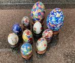 Sier eieren diverse 2 groot 8 klein, Ophalen of Verzenden