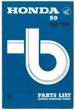 Honda PM50 Canguro parts list (785p) bromfiets, Ophalen of Verzenden, Zo goed als nieuw