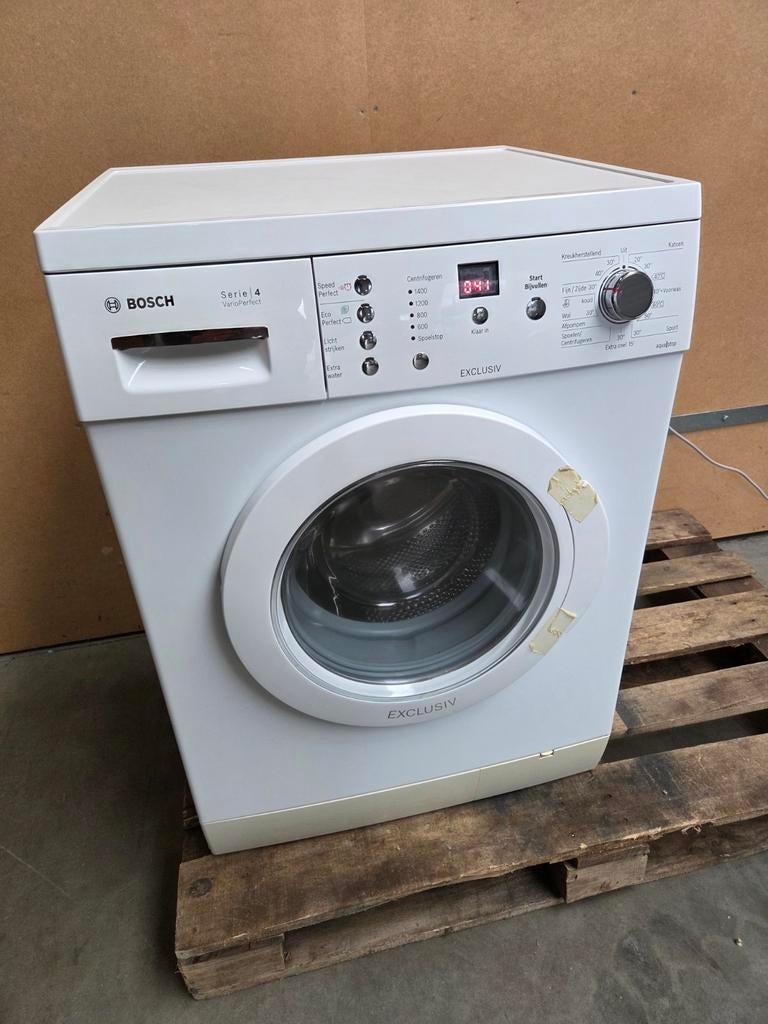 Prima Bosch wasmachine Serie 4 Vario Perfect, Witgoed en Apparatuur, Wasmachines, Gebruikt, 6 tot 8 kg, 85 tot 90 cm, 1200 tot 1600 toeren