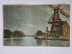 Gelopen ansichtkaart Haarlem.  Ong. 1910, Ophalen of Verzenden, T/m 1940, Gestempeld