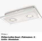 Philips Ledino Quart plafonlamp, Ophalen of Verzenden, Zo goed als nieuw, Glas
