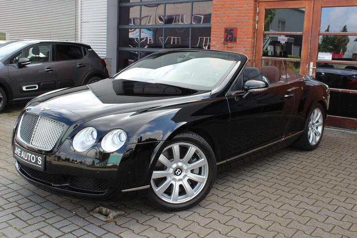 Bentley Continental GTC 6.0 W12 *Lage aantoonbare kms* Volle, Auto's, Bentley, Bedrijf, Te koop, Continental GTC, 4x4, Airconditioning