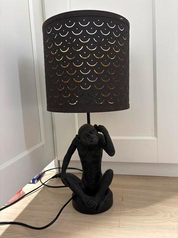 Lamp aap zwart/goud beschikbaar voor biedingen
