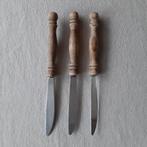 *** 3 Vintage mesjes - botermesjes ***, Ophalen of Verzenden, Nieuw, Rvs of Chroom, Los bestek