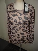 Nieuw! Only Maja Leo mesh top maat L = maat 40 volgens Only, Maat 38/40 (M), Only, Zwart, Nieuw
