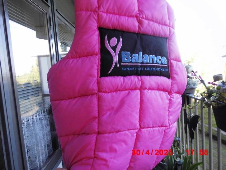 LEUKE BODYWARMER FUCHSIA, Kleding | Dames, Bodywarmers, Zo goed als nieuw, Maat 42/44 (L), Roze, Ophalen
