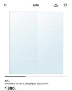 Ikea - Auli schuifdeur (spiegels / spiegelglas), Huis en Inrichting, Kasten | Kledingkasten, Ophalen, Zo goed als nieuw, 50 tot 100 cm