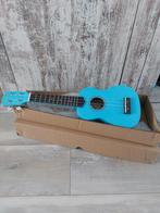 Prachtige Fazley ukelele blauw als nieuw, Ophalen of Verzenden, Zo goed als nieuw