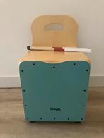 Stagg cajon blauw met cajon brush, Muziek en Instrumenten, Drumstellen en Slagwerk, Ophalen of Verzenden, Zo goed als nieuw, Overige merken