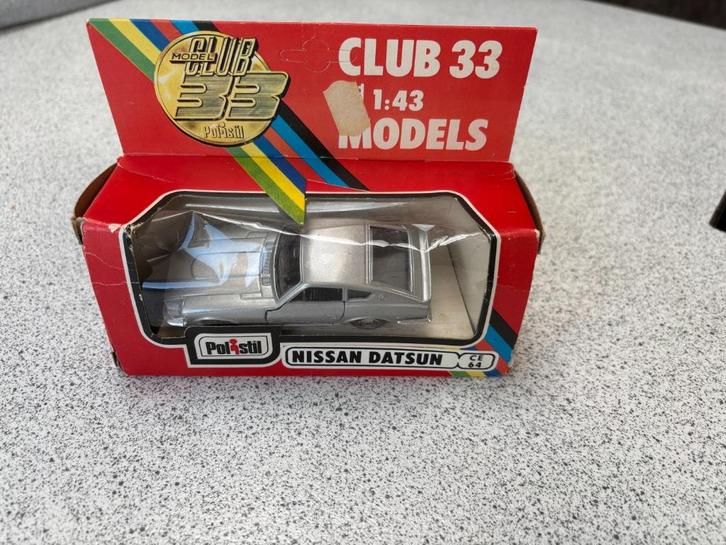 Datsun 280 Z van Polistil 1:43, Hobby en Vrije tijd, Modelauto's | 1:43, Zo goed als nieuw, Auto, Overige merken, Ophalen of Verzenden