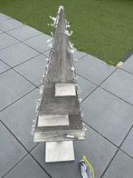 Houten kerstboom met schapjes en lampen, Ophalen, Zo goed als nieuw