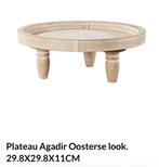 Oosters dienblad - Eyecatcher voor je tafel!, Schaal, Rond, Nieuw, Ophalen of Verzenden